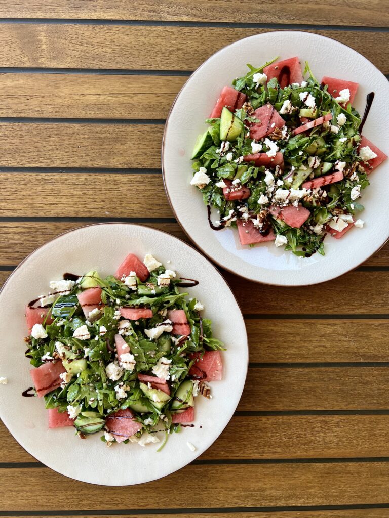 summer watermelon salad